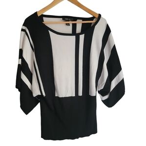 Color Block batwing sweater